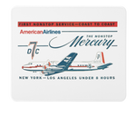 American Airlines D7C The Nonstop Mercury Mousepad