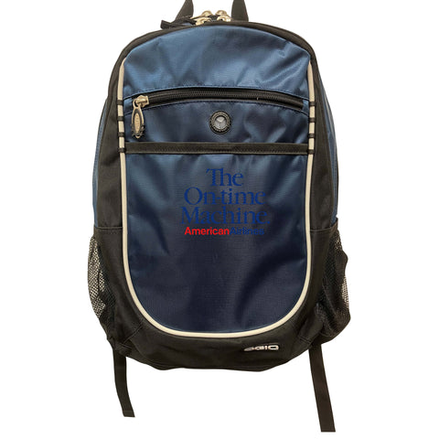 AA The On Time Machine - Ogio Navy Carbon Backpack