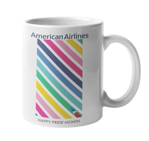 AA Pride Stripes Coffee Mug