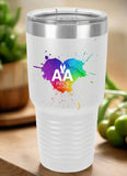 AA Heart Pride Tumbler