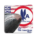 American Airlines - Fly The American Way - Square Coaster