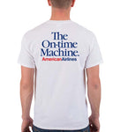 AA "The On-Time Machine" Front And Back T-Shirt