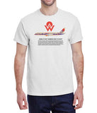America West - 757-200 Teamwork Coast To Coast - Historical T-Shirt