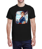 Vintage Flight Stewardess T-Shirt