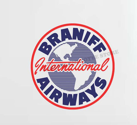 Braniff Airways International Decal Stickers