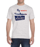 Braniff Airlines- Jet Power Electra - T-Shirt