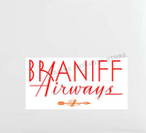 Braniff Airways Decal Stickers