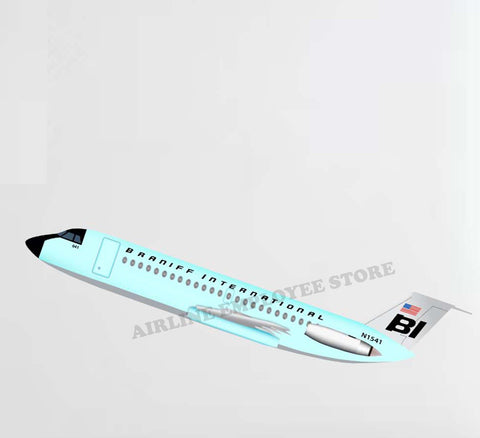 Braniff International 727 Jelly Bean Sky Blue Livery Decal Stickers