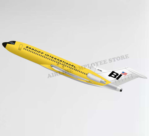 Braniff International Jellybean Yellow 727 Boeing Decal Stickers