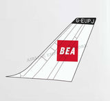 British Airways BEA Tail Decal Stickers