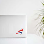 British Airways Union Jack Tail Decal Stickers