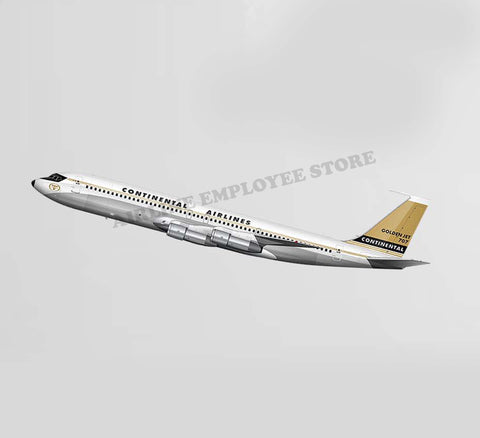 Continental Golden Jet Decal Stickers