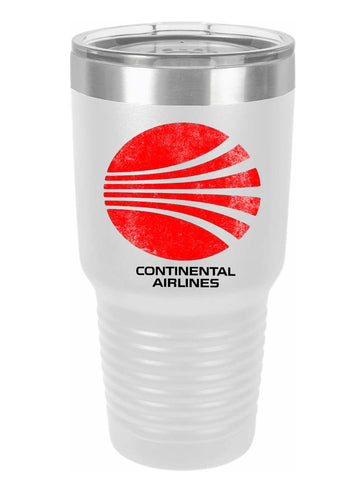 Continental Airlines Retro Tumbler