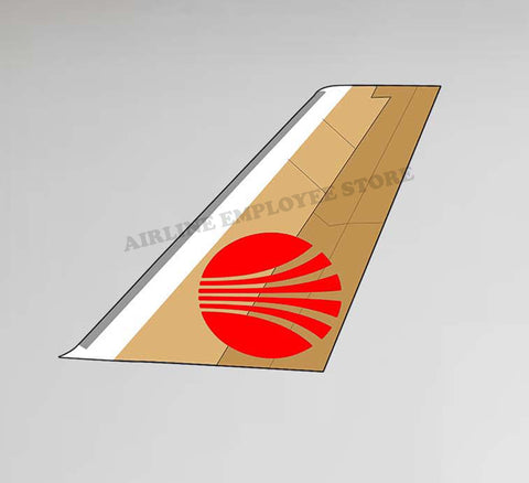Continental Airlines Tail Decal Stickers