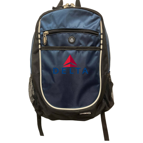 Delta Airlines Logo - Ogio Navy Carbon Backpack