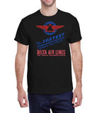 Delta Airlines - The Fastest Transportation - T-Shirt