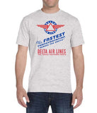 Delta Airlines - The Fastest Transportation - T-Shirt