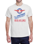 Delta Airlines - The Fastest Transportation - T-Shirt