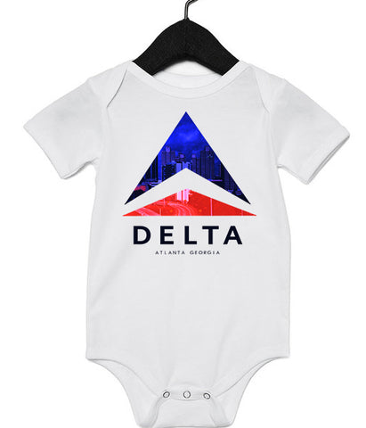Delta Airlines Logo Infant Bodysuit
