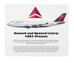 Delta Airlines Onward and Upward: 2007-Present Mousepad
