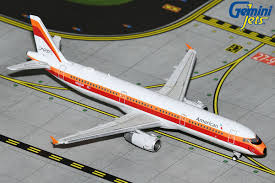 Avion Miniature Airbus A321 American Airlines PSA Heritage - Echelle 1/500 - Herpa