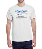 EL AL Airlines - Boeing 737-900ER "Peace" - Historical T-Shirt