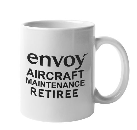 RETIREE Envoy Aircraft Maintenance Coffee Mug
