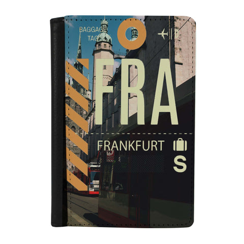 Destination Boarding Ticket - Frankfurt - Passport Case