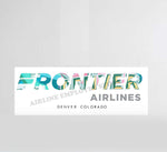 Frontier City View Decal Stickers