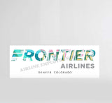 Frontier City View Decal Stickers