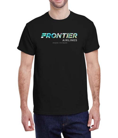 Frontier Logo Orgin City View T-Shirt