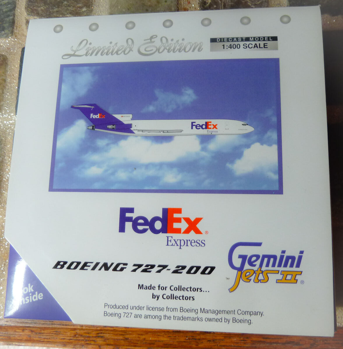 FedEx 727-200 N235FE Scale 1:400 – Airline Employee Shop