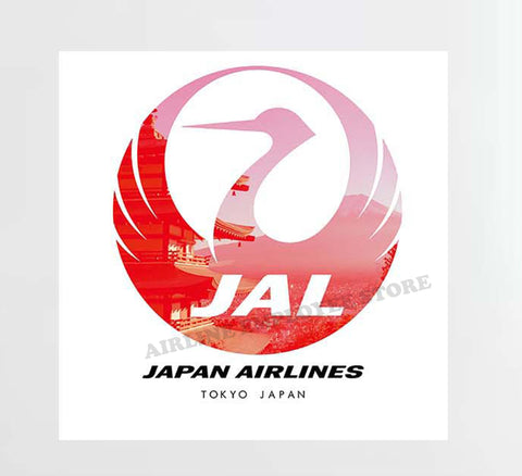 Japan Air City View Decal Stickers