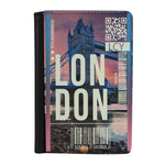Destination Boarding Ticket - London - Passport Case