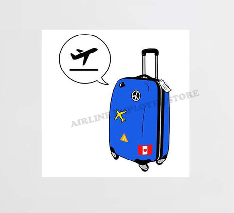 Luggage Desire Travel Decal Stickers