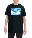 Flying Through The Clouds Kids T-Shirt