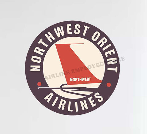 Northwest Airlines Vintage Logo Decal Stickers