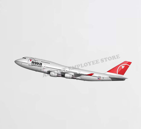 Northwest Airlines The Silver Livery Decal Stickers