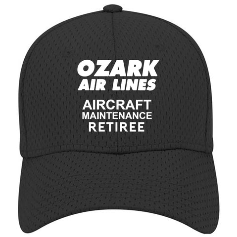 RETIREE Ozark Aircraft Maintenance Mesh Cap