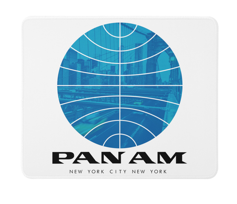 Pan American Orgin Logo - New York City NY Mousepad