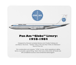 Pan American "Globe" Livery: 1958-1984 Mousepad