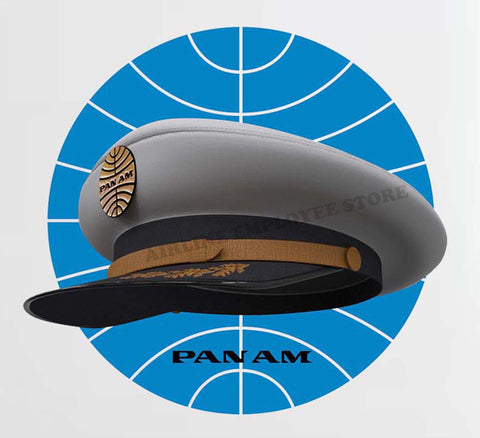 Pan Am Pilot Cap Design Decal Stickers