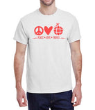 Peace Love Travel - Unisex T-Shirt