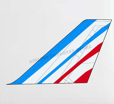 Piedmont Airlines Tail Decal Stickers