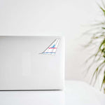 Piedmont Airlines B737 Tail Decal Stickers