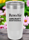 Reno Air Aircraft Maintenance Tumbler