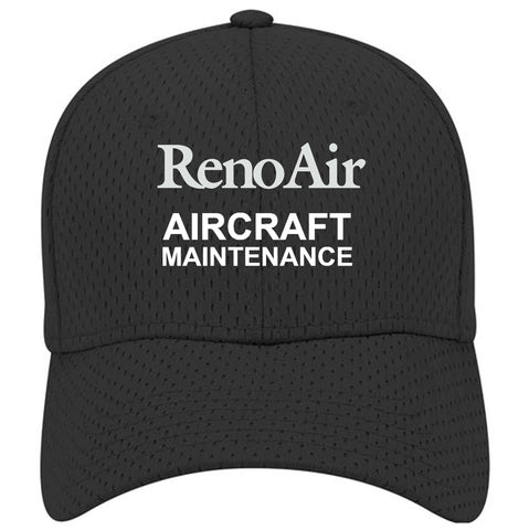 Reno Air Aircraft Maintenance Mesh Cap
