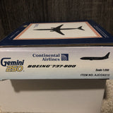 Continental Airlines 737-800  N12216 Gemini 1:250 (AJCOA012)