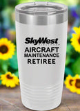 RETIREE Skywest Aircraft Maintenance Tumbler