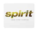 Spirit Airlines Orgin City -  Grand Tetons Montana - Mousepad